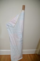 (DK) Fabric Woodson Shadow Stripe (pink / Blue) 52' Wide X 11 Feet