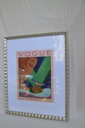 58) Vogue Framed Picture Spring Fabrics & Original Designs