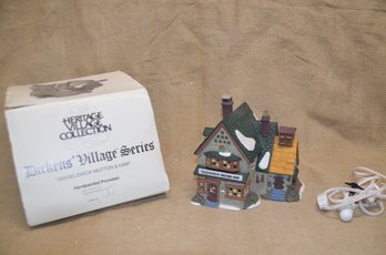 (#92) Department 56 GIGGELSWICK MUTTON & HAM 1994 Heritage Dickens Village Series In Orig. Box