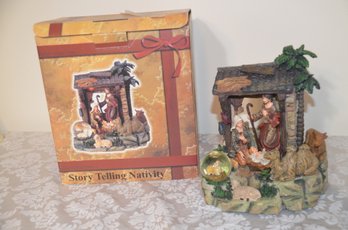 (#172) Storytelling Nativity Battery Operated 9'H