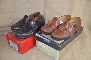 (#174) Used Mens Bostonians Loafer Brown Size 11.5 ~ Dexter Penny Loafer Size 11