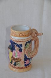 64) Whistle Beer Stein Mug WHISTLE FOR YOU BEER 5.5'H
