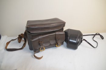 (#120) Vintage Camera Luggage Bag ~ Nikon Camera Cover