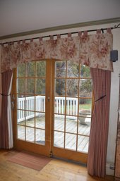 Drapes And Valances With Wrought Iron Rods