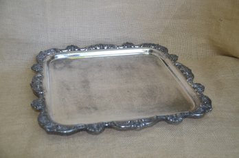 Silver-plate Square Serving Platter