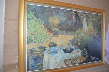 (#4) Gold Frame Print Claude Monet