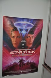 (#67) 1989 Paramount Movie Star Trek Poster 27x39.5