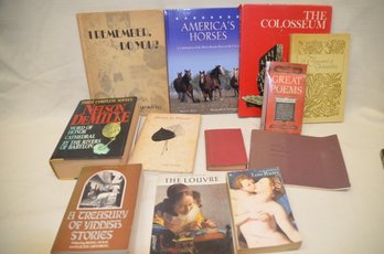 441BM) Assorted Books Hard Cover And Soft Cover