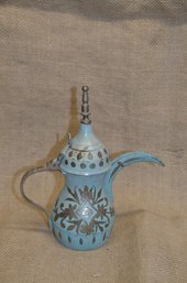 214) Brass Metal Arabic Dallah Coffee Pot  7'