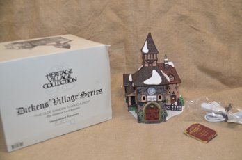 (#102) Department 56 THE OLDE CAMDEN TOWN CHURCH 1996 Heritage Dickens Village Series In Orig. Box