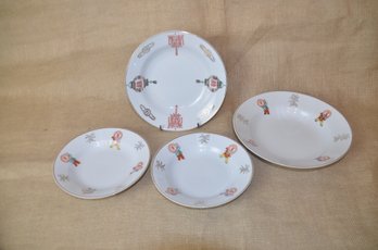 (#136) Taiwan Porcelain Chinese Design Dish Ware