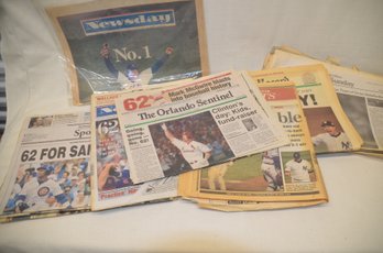 446) Assorted Lot Of  Newsday NY Mets And Sport Memorabilia