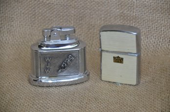 (#128) Vintage Japan Lighters Lot Of 2