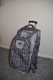 (#82) Pack Back Travel Wheel Luggage Duffel Bag