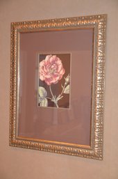 (#1) Floral Print Picture Gold Frame 18x24