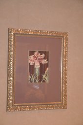(#2) Floral Print Picture Gold Frame 18x24