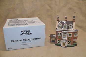 (#106) Department 56 DURSLEY MANOR House Heritage Dickens Village Series In Orig. Box