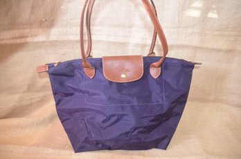 (#21) Longchamp Lavender Handbag Medium Size