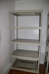 (#197) Plastic Storage Shelves 3ftx2ftx73
