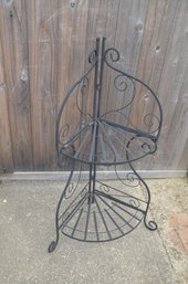 (#23) Metal Folding Plant Stand