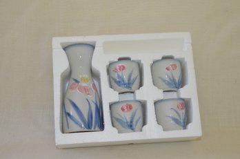 89) Japanese Saki Set In Box