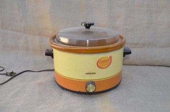 (#230) Vintage Rival Crock Pot ( Not Tested )