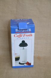 Caffe Froth Glass NEW In Box