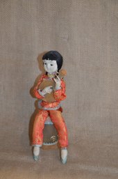 32) Asian Tawain Doll Figurine 8.5'