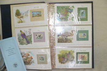 54) The International Council For Bird Preservation Stamp Collection Book With Stamps Complete Book Filled