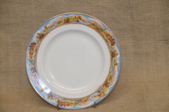 229) Porcelain England Empire B547 7' Plate