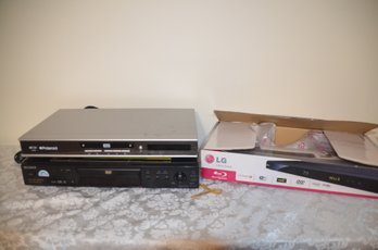 (#211) Polaroid DVD / Video Model DVP-1000 AND Sony DVD / Video Model DVP-NS300