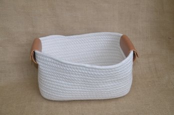 Cotton Fabric Storage Basket