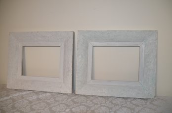 (#212) Wood White Painted Frames 18x15