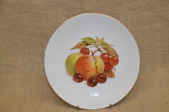236) Bareuther Waldsassen Bavarian Germany Fruit Still Life Porcelain Decorative Plate 8'