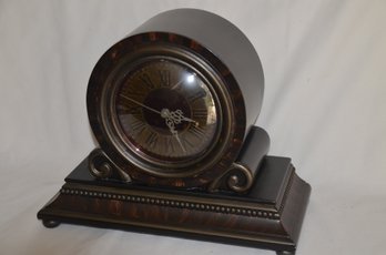 (#123) Bombay Mantel Clock Battery Operated ( Not Tested )