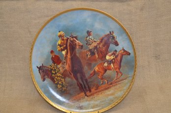 238) The American Triple Crown 1948-1978 Horse Decorative 10' Plate #1183