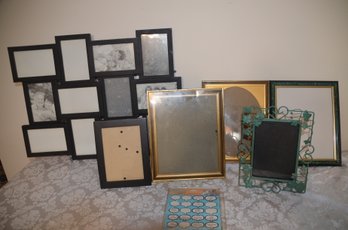 (#219) Lot Of Picture Frames And Caption Stickers