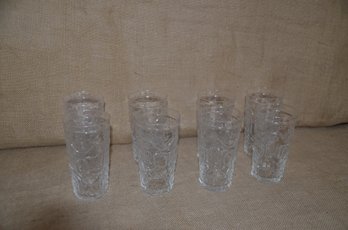 (#179) Tumbler Drinking Glasses (8)