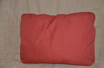(#21EL) Burgundy Approx. 20x14 Decorative Zipper Pillow