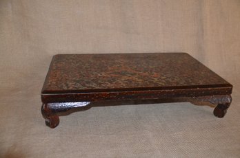 44) Wooden Chinese Decortive Low Table