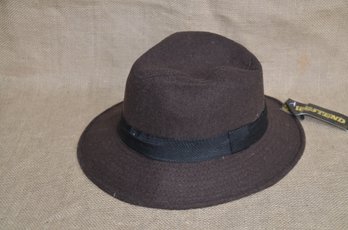 (#124) Westend Rimmed Hat Brown Size Small / Medium NEW Has Tag  - SHIPPABLE