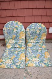 (#149) Outdoor Chair Cushions (2)