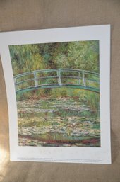 16) Poster Print Claude Monet Bridge Over A Pool Of Water Lillies Metropolitan Museum Of Art 11x14