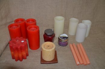(#120) Assorted Candles Battery Operated