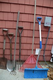 (#154) Garden Tools And Snow Shovel
