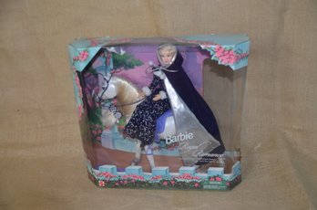 (#77) Barbie In Box Royal Romance Gift Set On White Stallion