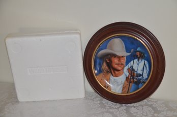 (#24) Bradford Alan Jackson ' As Country As Country Gets ' Plate With Frame And Box