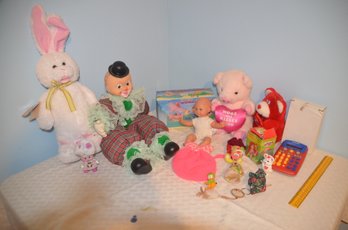 (#233) Large Lot Of Toys Stuffed Animals, Games