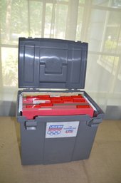 (#26) Portable Storage File Holder Box