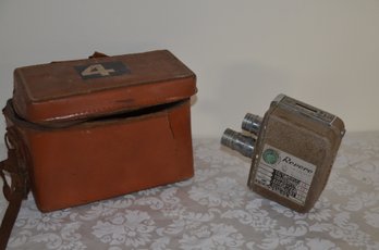 (#27MK) Vintage Revere 8mm Model 84 Video Recorder With Case